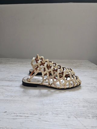 Posi 52 gold glitter sandal