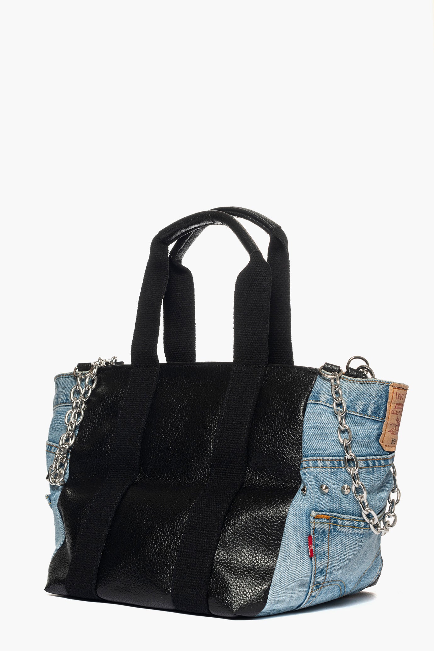 Borsetta Borse In Denim Brownie Borse Tessuto Jeans Borsa A