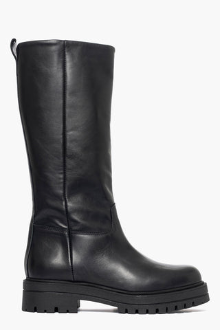 Stivale pelle nero Ibz 35