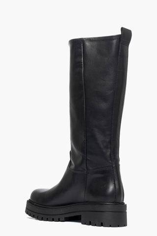 Stivale pelle nero Ibz 35