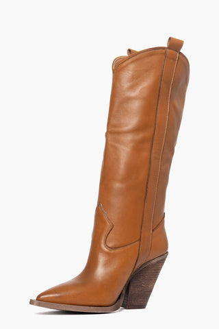 botas cecilia de piel