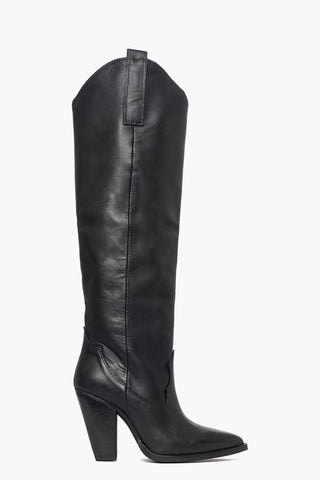 Nuevas botas Cecilia de piel negra