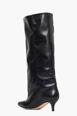 Stivale gambale ampio Angel XM pelle nero