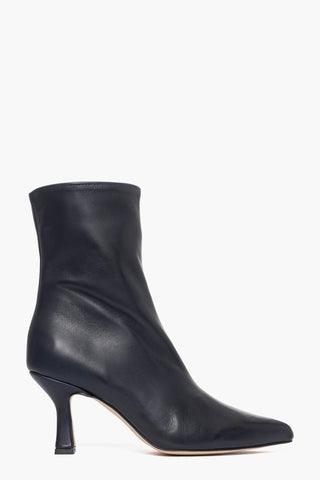 Stivaletti pelle blu Love 2