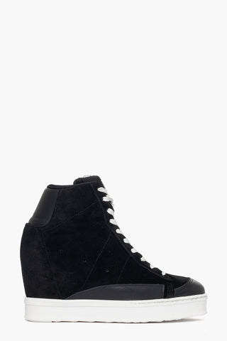 Sneakers camoscio nero e pelle Uppside 2