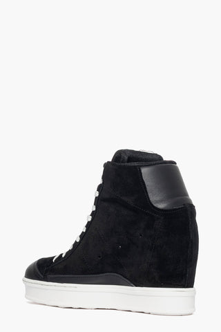 Sneakers camoscio nero e pelle Uppside 2