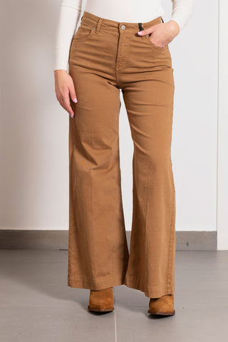 Pantalone gamba larga biscotto Le streghe AB46