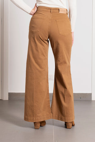 Pantalone gamba larga biscotto Le streghe AB46