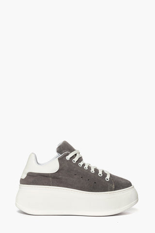 Lexa Two gray suede sneakers