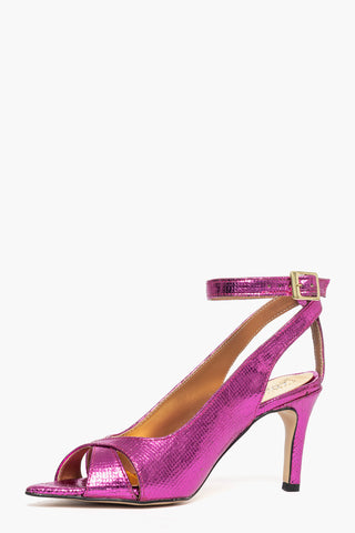 Sandali vipera fucsia Mango Laura