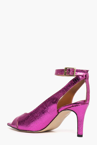 Sandali vipera fucsia Mango Laura