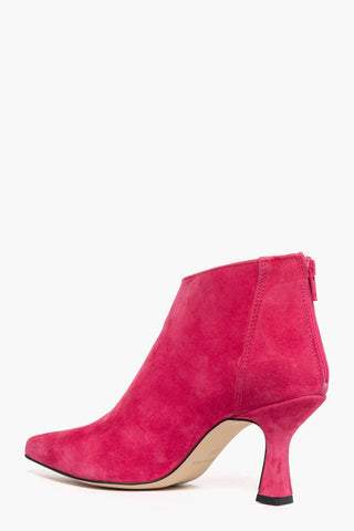 Tronchetti Love 1 camoscio fucsia