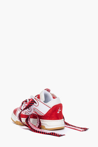 Sneakers Kids Cambridge Red &amp; White by Jammers London