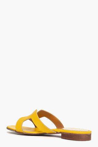 Ciabatta Amalfi pelle giallo