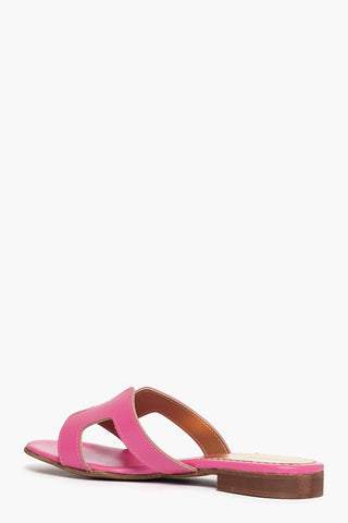 Ciabatta Amalfi pelle rosa