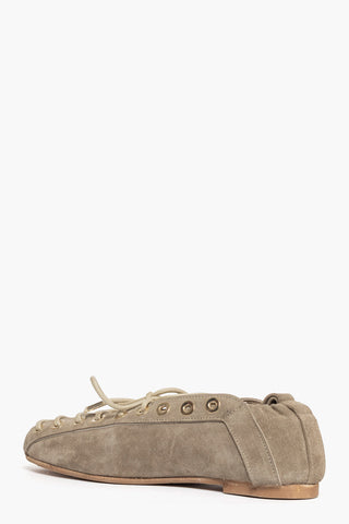 Ballerina 7507 camoscio taupè