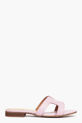 Ciabatta Amalfi pelle rosa chiaro