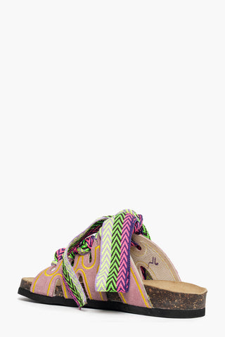 Ciabatta Cambridge Baby camoscio rosa JL