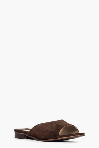 Ciabatta Trilly camoscio marrone