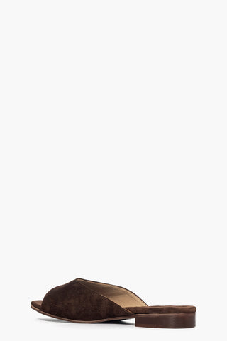 Ciabatta Trilly camoscio marrone
