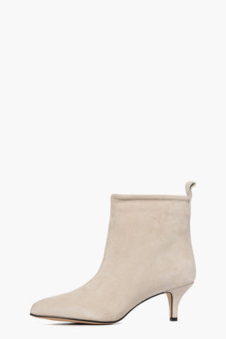 Ankle boots 2504 light beige suede