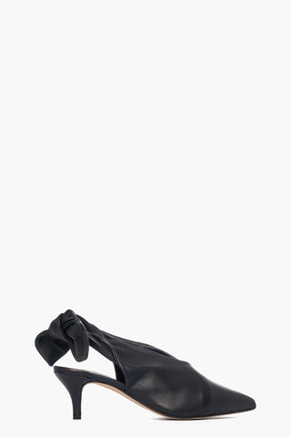 Chanel pelle blu scuro con fiocco 2426
