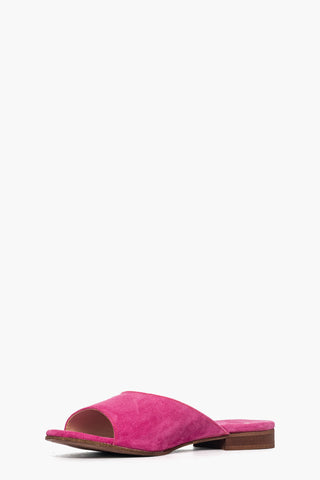 Ciabatta Trilly camoscio fucsia