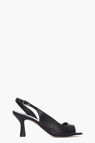 Sandalo 2988 pelle blu scuro