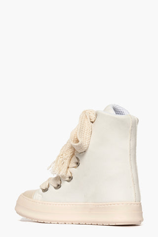 Sneakers Tore Over denim bianco laccio doppio