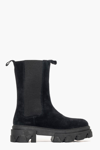 Stivaletti Wake 12 camoscio nero con elastici