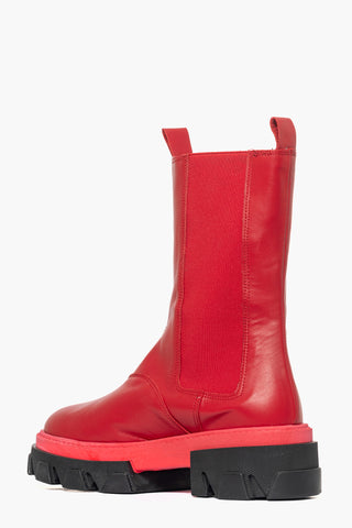 Stivaletti Wake 12 pelle rosso