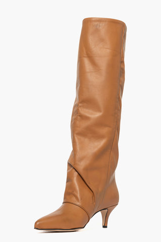 Stivale pelle cuoio chiaro Angel 1