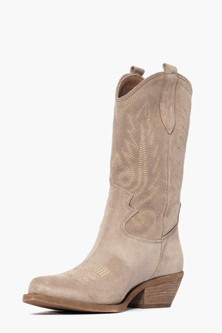 Stivaletti Oldwest 20 camoscio taupe