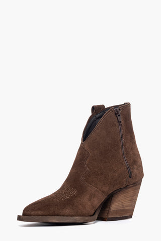 Stivaletti Irene Trend camoscio marrone