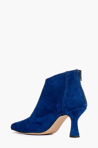 Tronchetti camoscio bluette Love 1