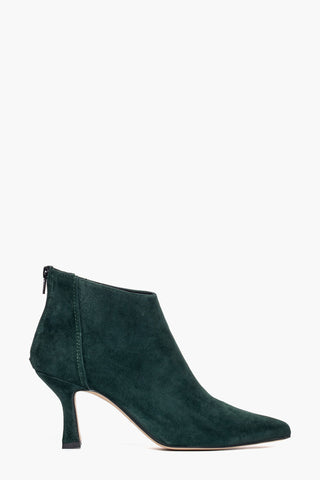 Tronchetti camoscio verde scuro Love 1