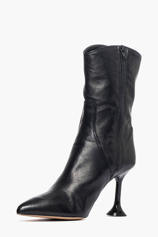 Stivaletti pelle nero 007
