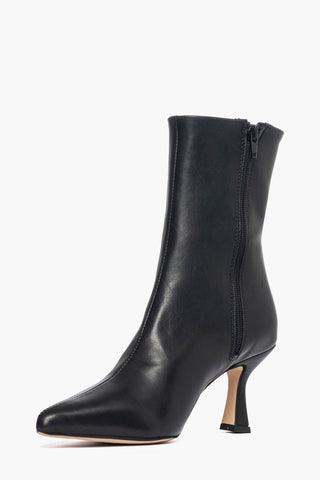 Stivaletti pelle nero Love 2