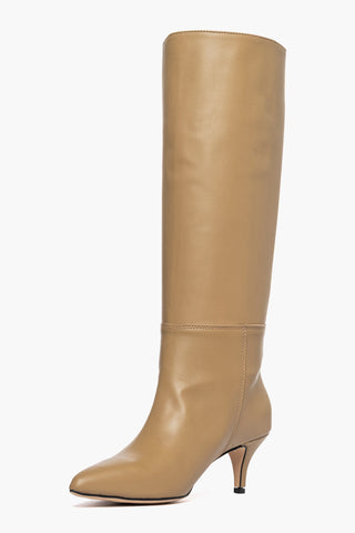 Stivale pelle cappuccino Angel 2662