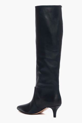 Botas Agua Lia Diva de piel negra