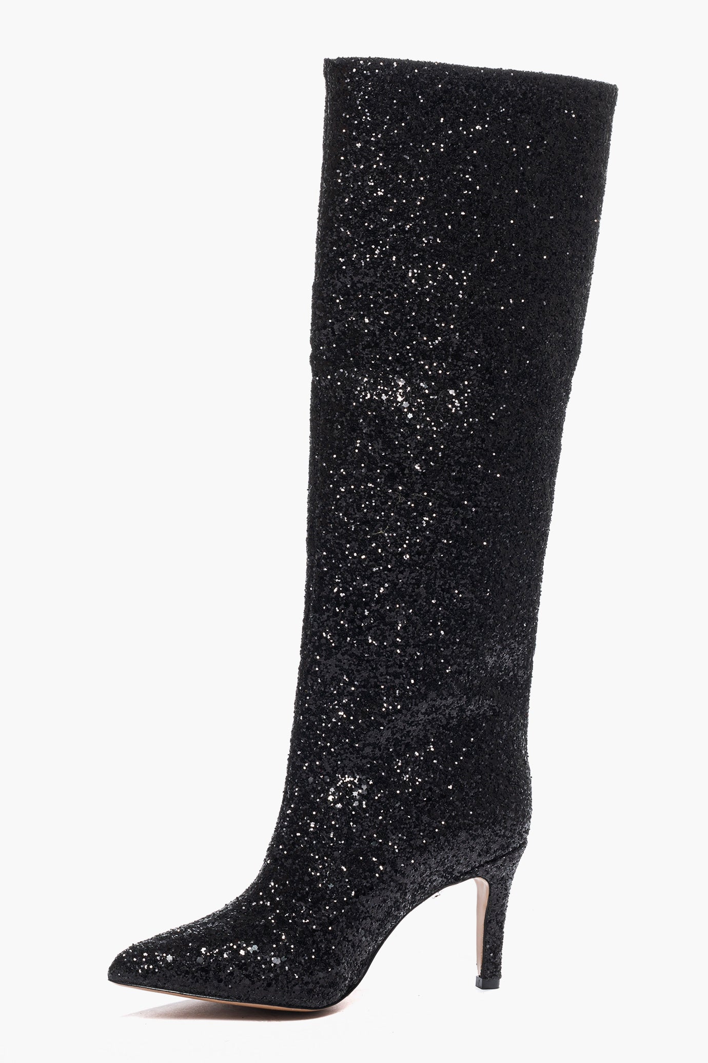 Stivaletti Glitterati Neri Gilda 17 Lia Diva Black Glitter Under-the