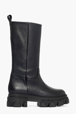 Stivali Wake 37 pelle bottalato nero