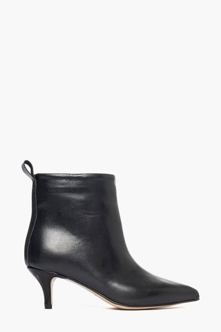 2504 black leather ankle boots