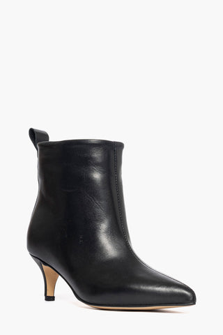 2504 black leather ankle boots