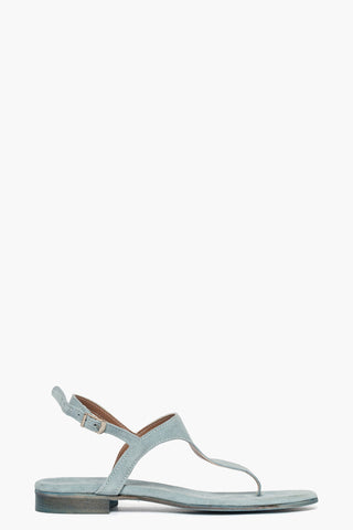 Infradito camoscio azzurro Moon