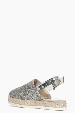 Sabot Sal 20 glitter argento