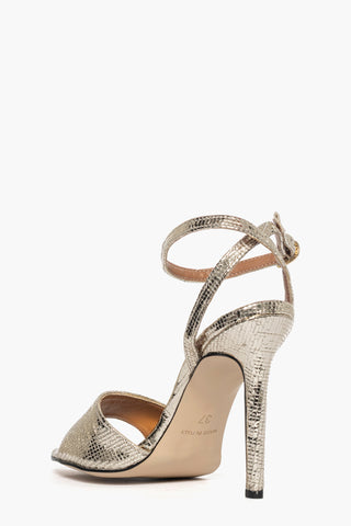 Sandali in crac oro Kiwi Cross