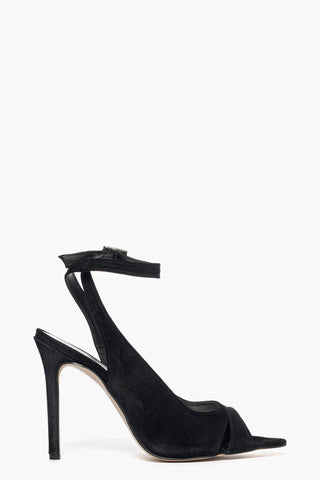 Sandalo Kiwi Laura camoscio nero