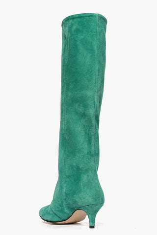 Stivali Angel 1 camoscio verde prato