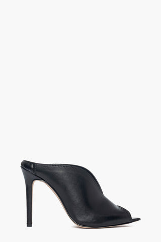 Sabot  pelle nero Kiwi 16